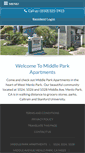 Mobile Screenshot of middleparkapts.com